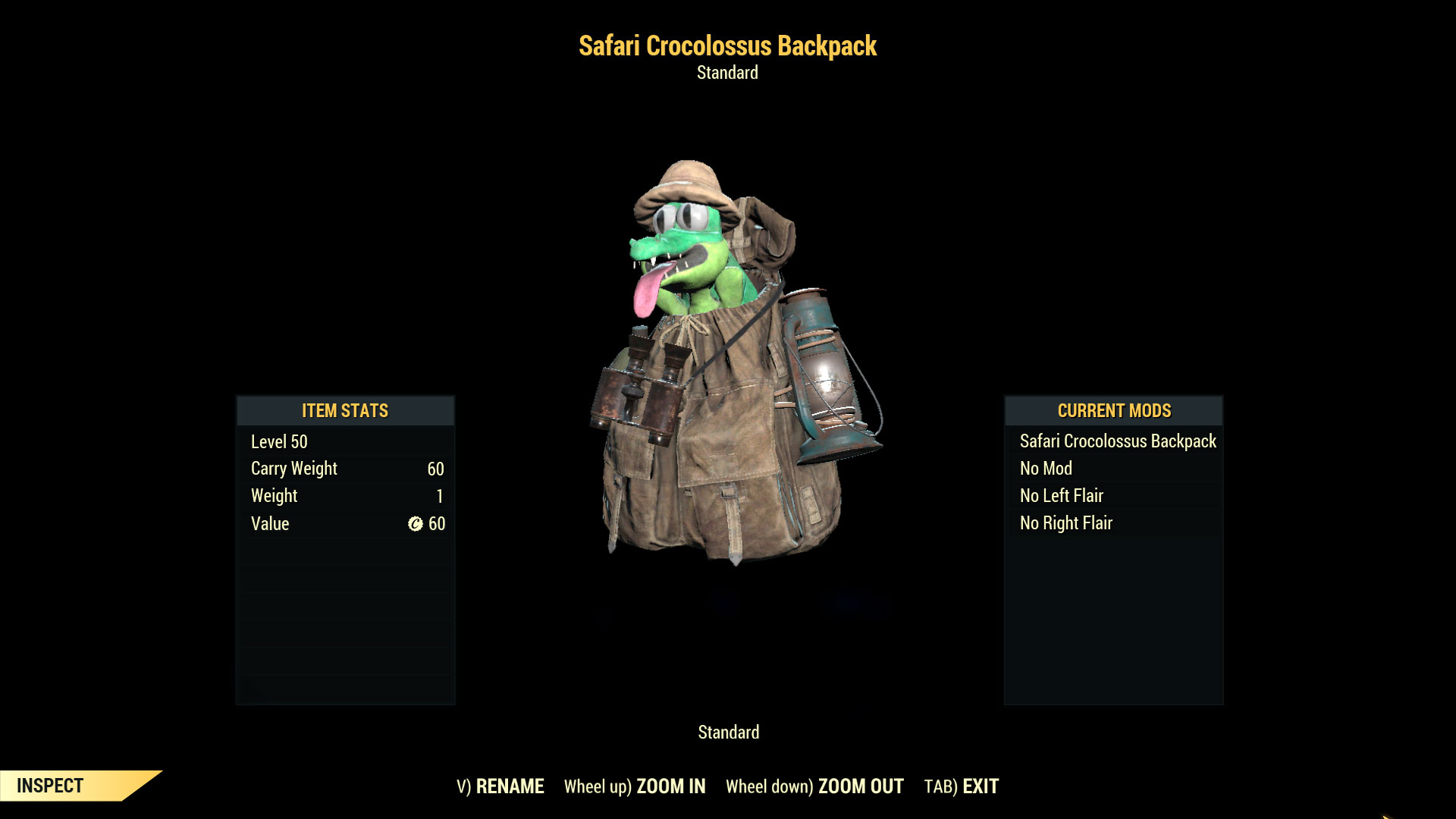 Buy [XBOX] 4 Rare Backpack Skins + in FALLOUT 76 Items - Offer #259666371