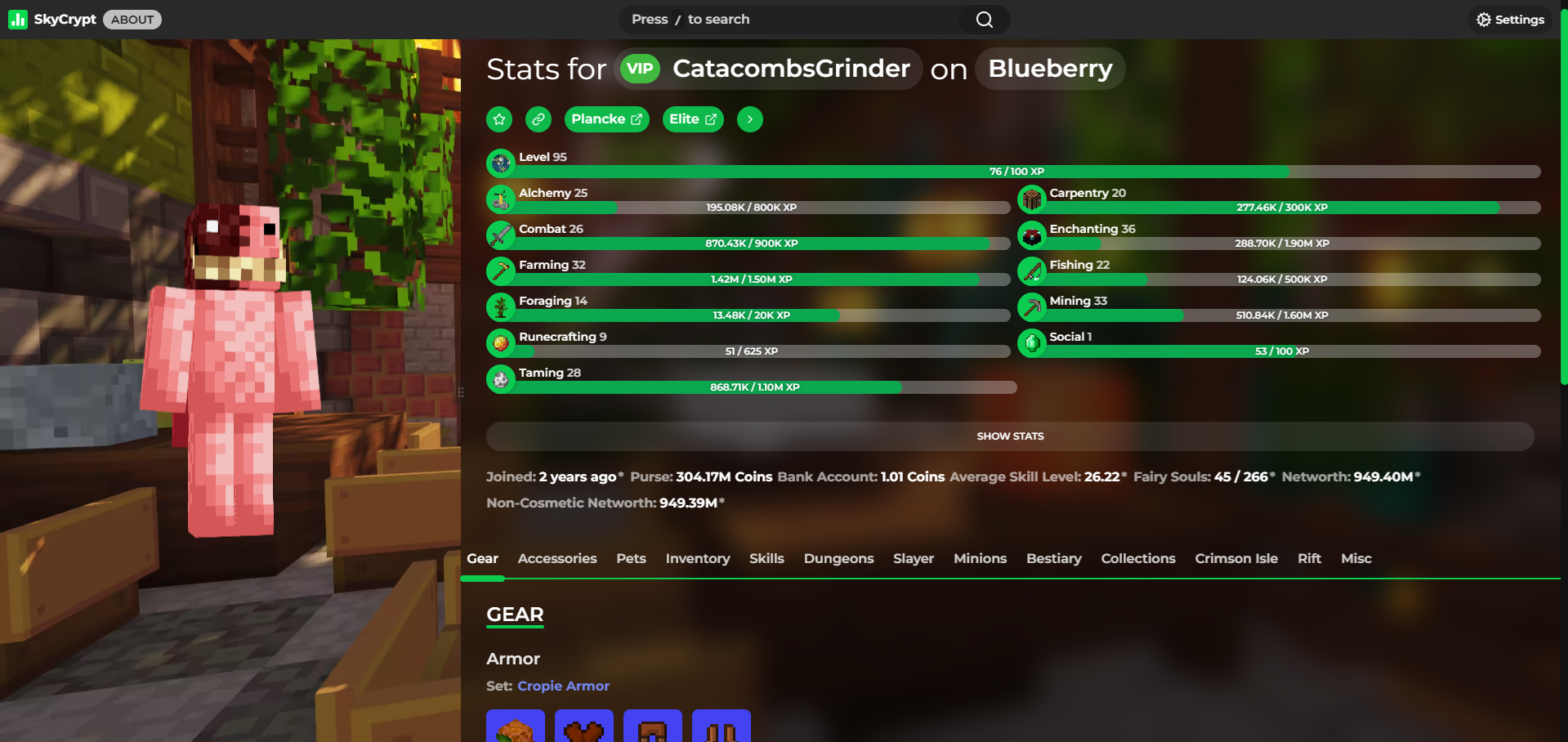 Vip Minecraft Ranks Photo Buy VIP RANK ‖ NETWORTH 949.39M in MINECRAFT: HYPIXEL Accounts - Offer ...