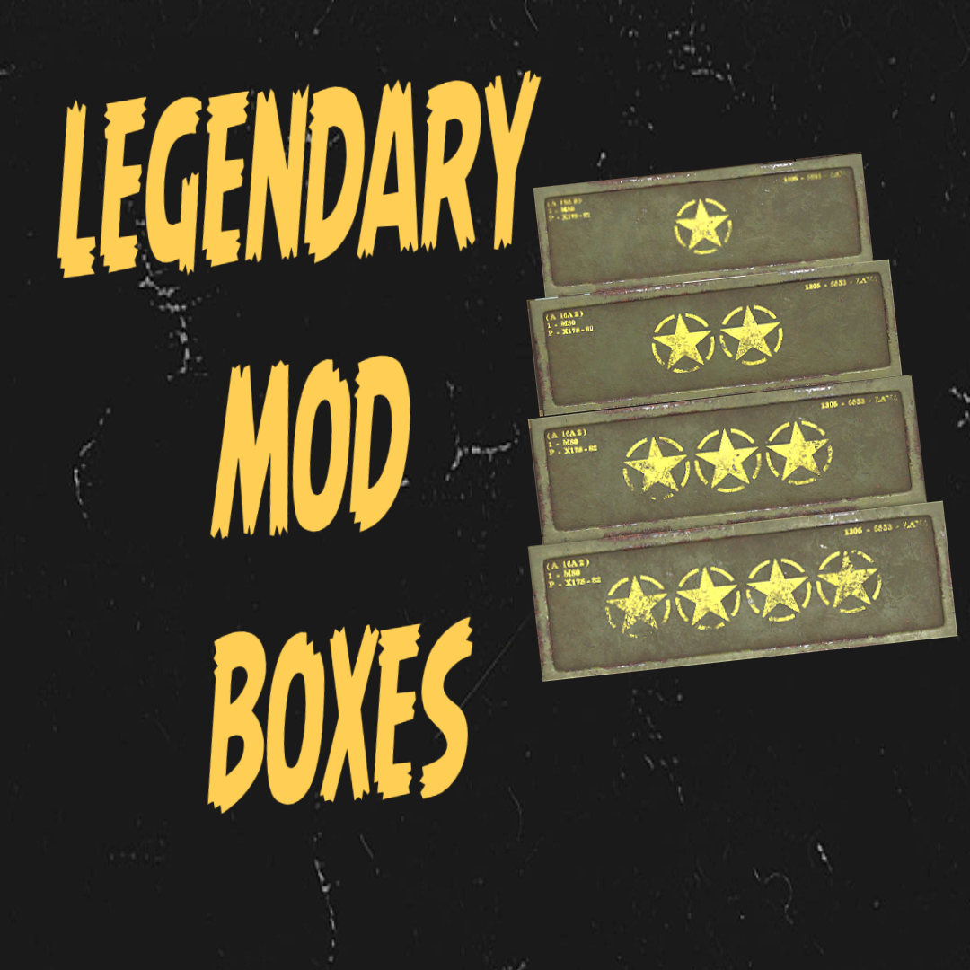 Buy ⭐[PC] LEGENDARY MOD BOXES 1/ in FALLOUT 76 Items - Offer #2515713136