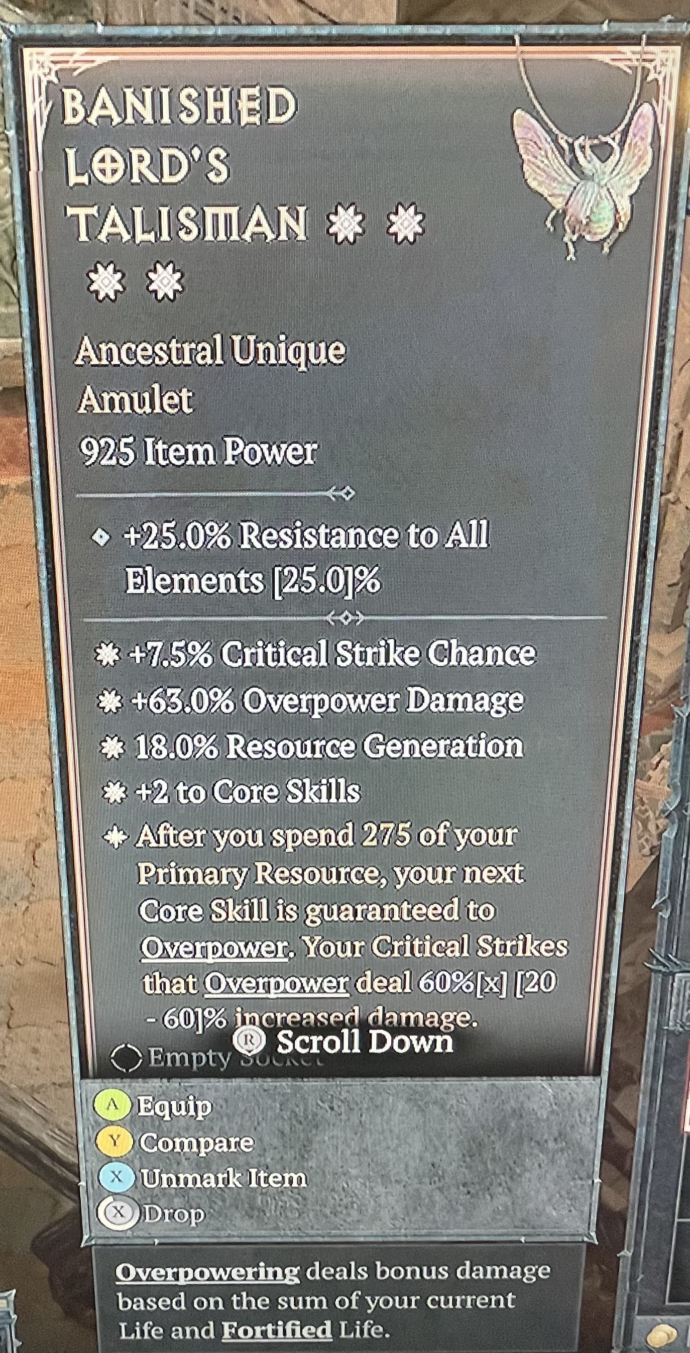 Buy Banished Lord’s Talisman +4 in DIABLO 4 Items Offer 2417151809