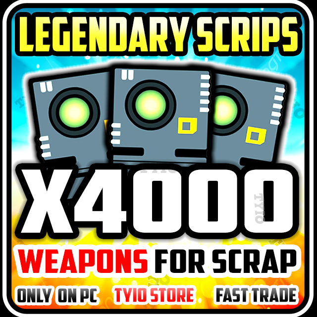 Buy 4000 LEGENDARY SCRIPS (LEGENDA in FALLOUT 76 Items - Offer #2522464073