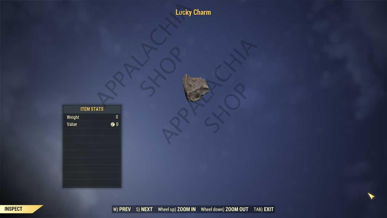 Buy Lucky Charm [Collector item][D in FALLOUT 76 Items - Offer #2629836562