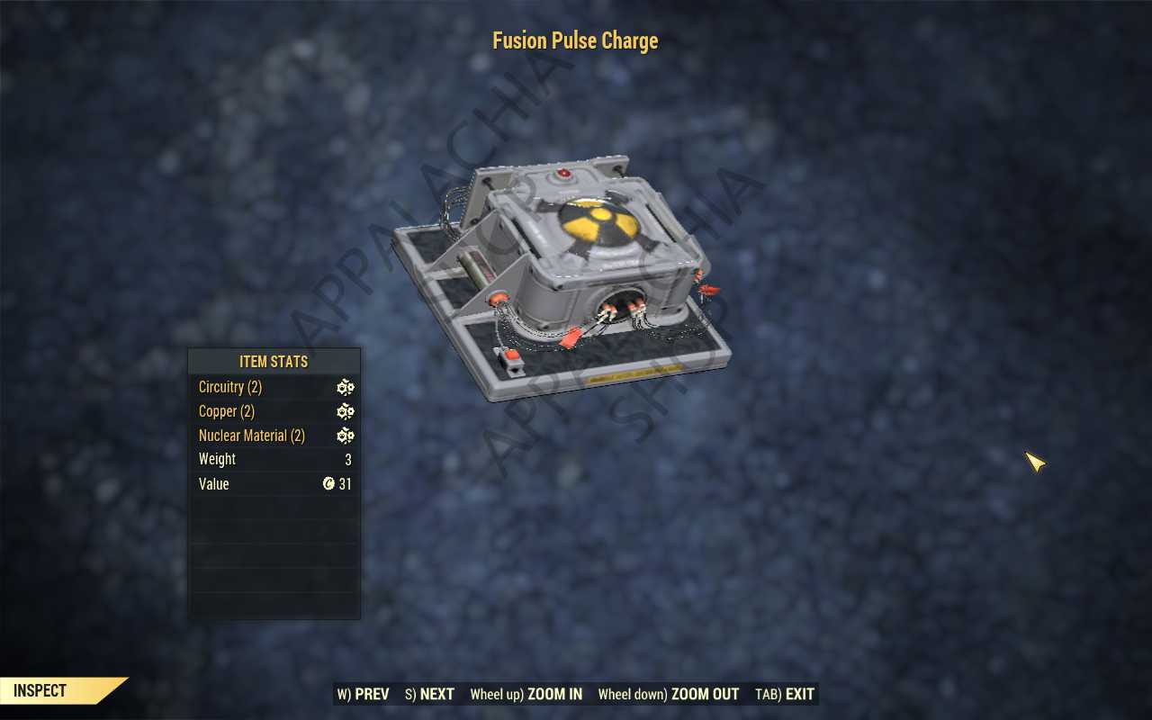 Buy Fusion Pulse Charge [Collector in FALLOUT 76 Items - Offer #2629814007