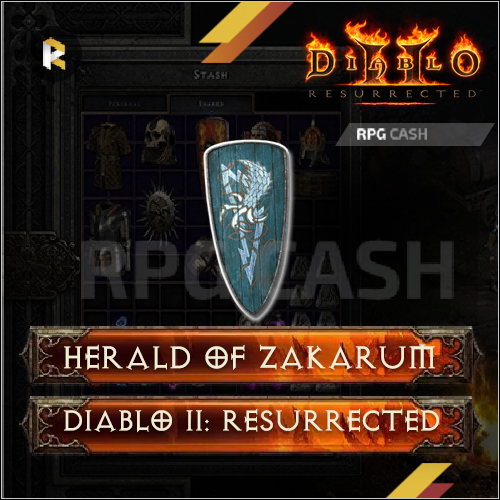 Herald of zakarum diablo 2 с кого падает