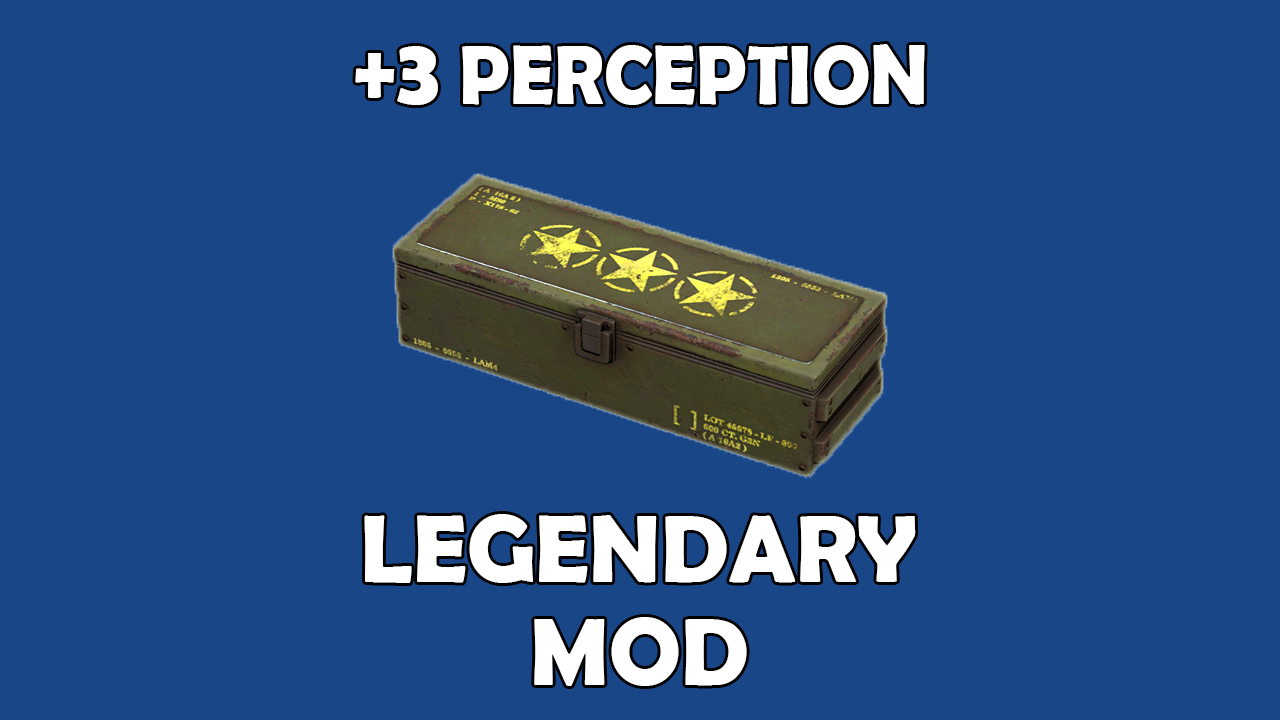 Buy [PS] Perception Legendary Mod in FALLOUT 76 Items - Offer #2629179332