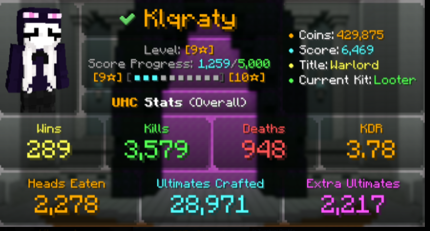 Buy MVP++ / DARK BLUE PLUS / 3B NW in MINECRAFT: HYPIXEL Accounts ...