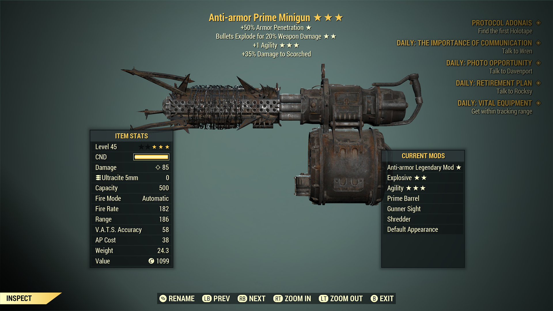 Buy [XBOX] Anti-armor Explosive Mi in FALLOUT 76 Items - Offer #2324055025