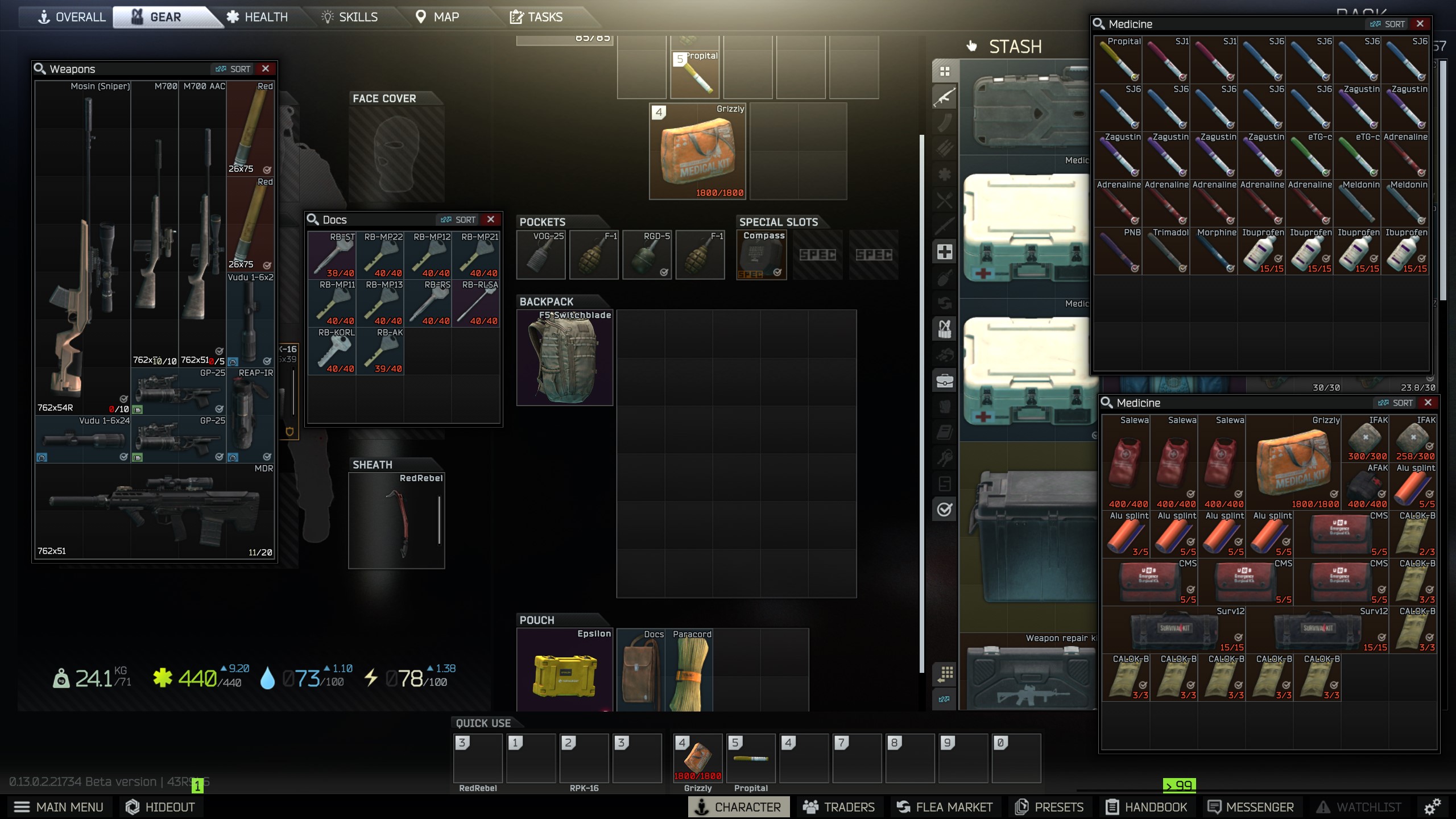 Buy 214 quests done, Twitch Rivals in ESCAPE FROM TARKOV Accounts