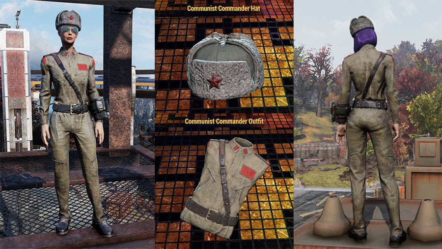 Buy [PS] Communist Commander Outfi in FALLOUT 76 Items - Offer #264697011