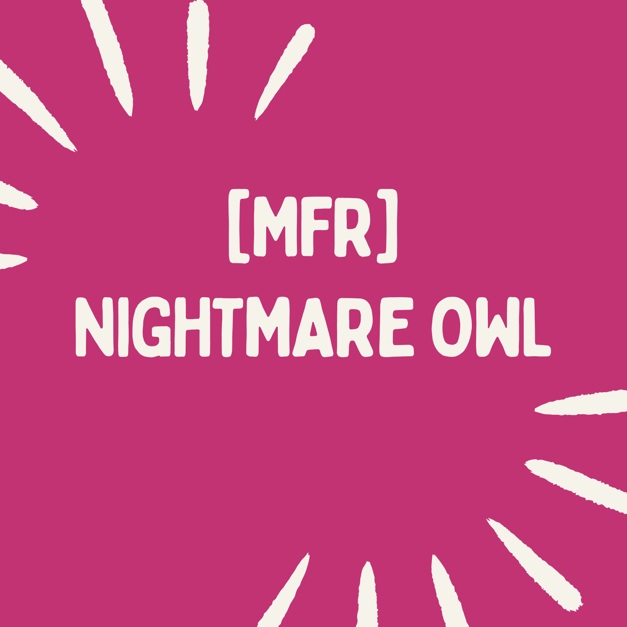 Buy MFR Nightmare Owl | Adopt Me in ROBLOX Items - Offer #2328188372