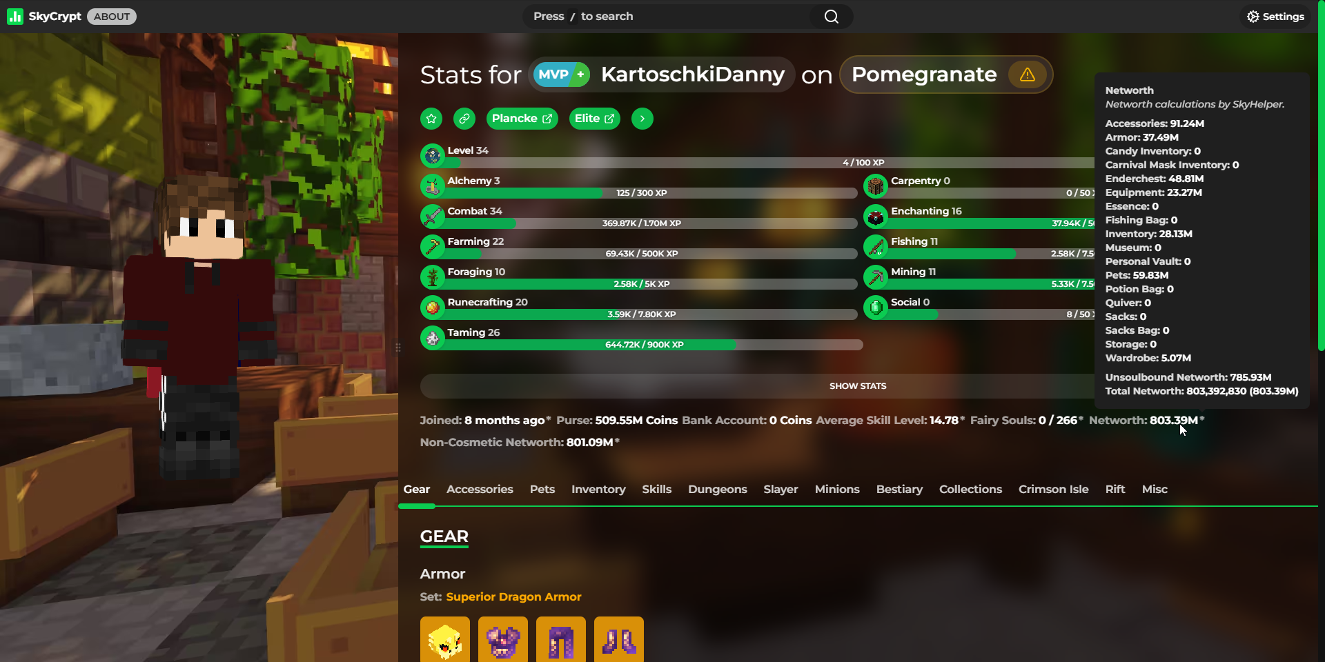 Buy ⚡ HYPIXEL SKYBLOCK | MVP+ RA in MINECRAFT: HYPIXEL Accounts - Offer ...