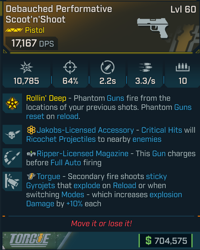 Torgue Ripper Buy Scoot’N’Shoot [Jakobs crit in BORDERLANDS 4 Items - Offer #268742986
