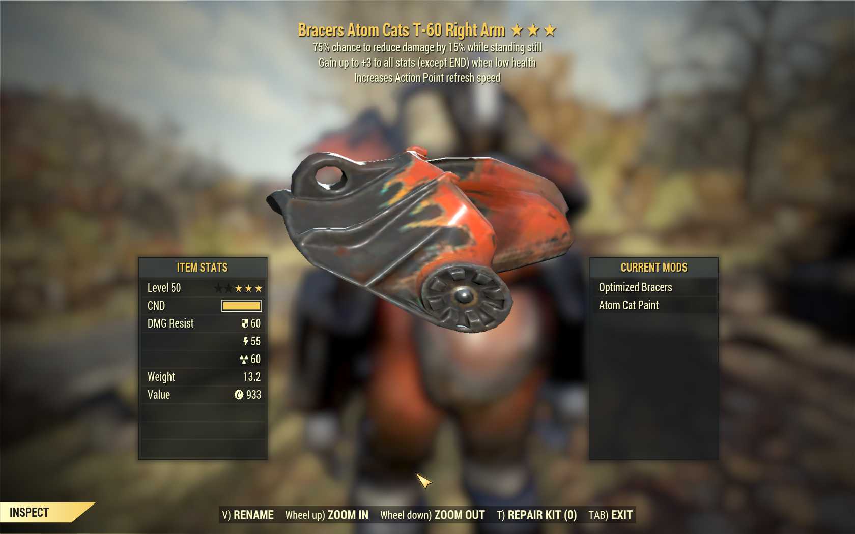 Buy [Legendary Power Armor] Unyiel in FALLOUT 76 Items - Offer #2629436311