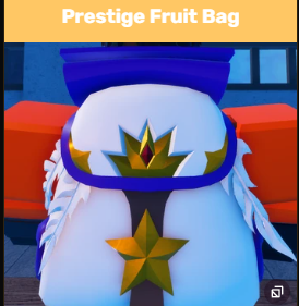 Buy Prestige Fruit Bag - GPO in ROBLOX Items - Offer #2418585787