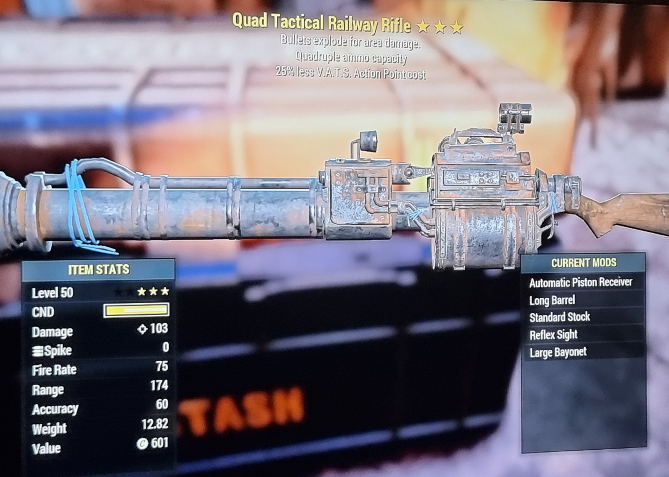The railway rifle fallout 4 фото 5