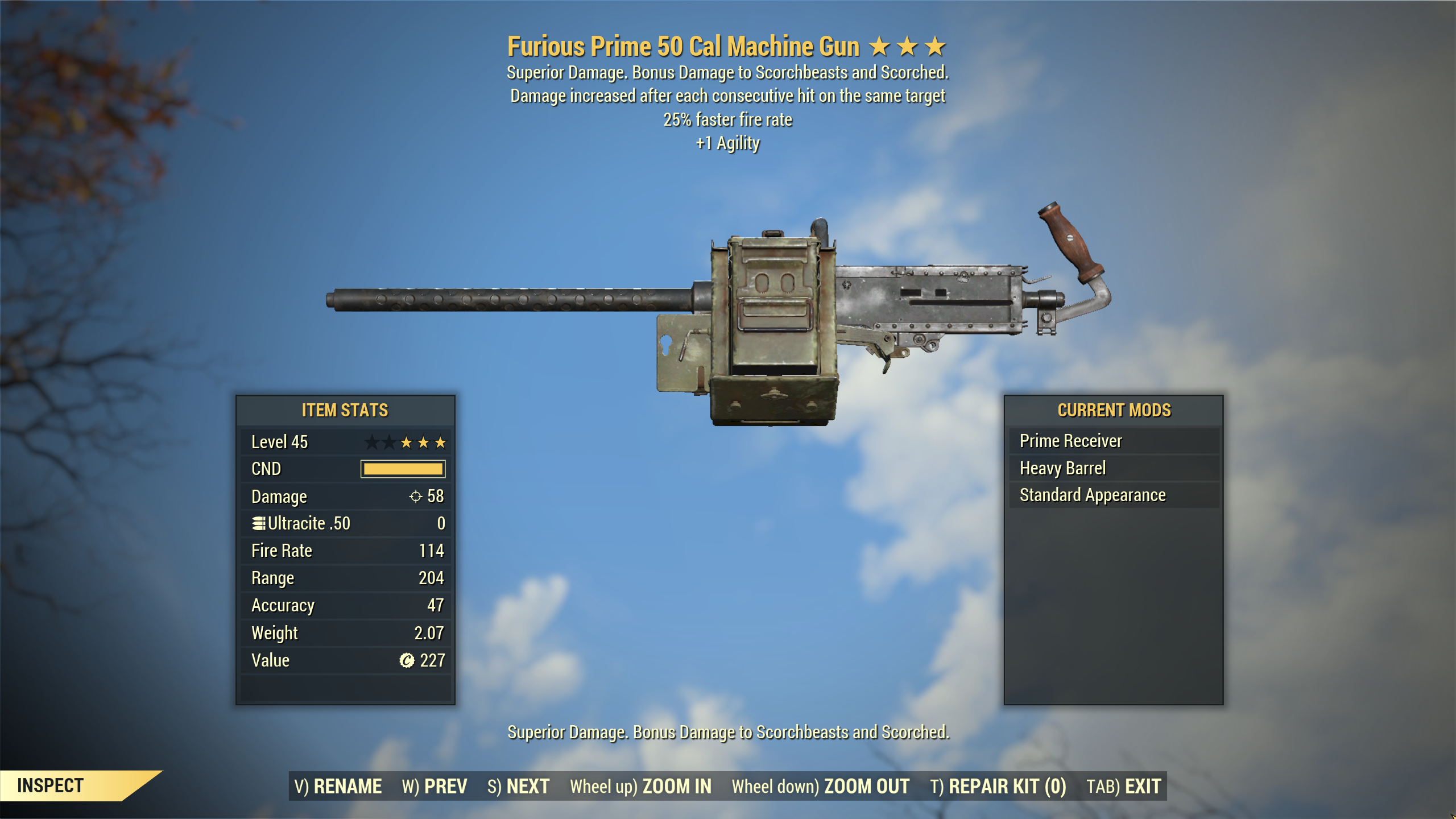 Fallout 4 50 cal machine gun фото 18