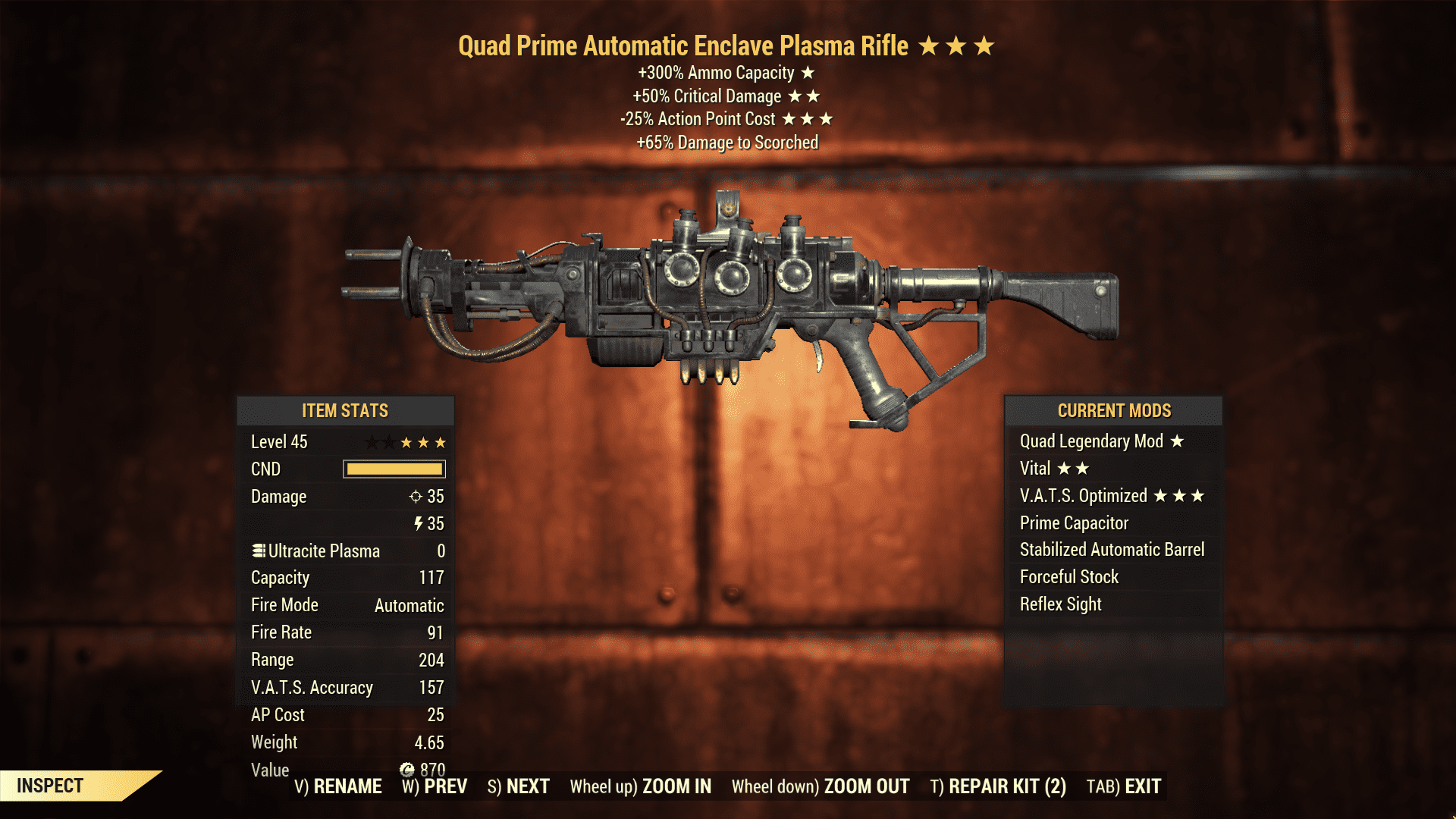 Buy ⭐[PC] [Q5025] Quad Enclave P in FALLOUT 76 Items - Offer #251145374