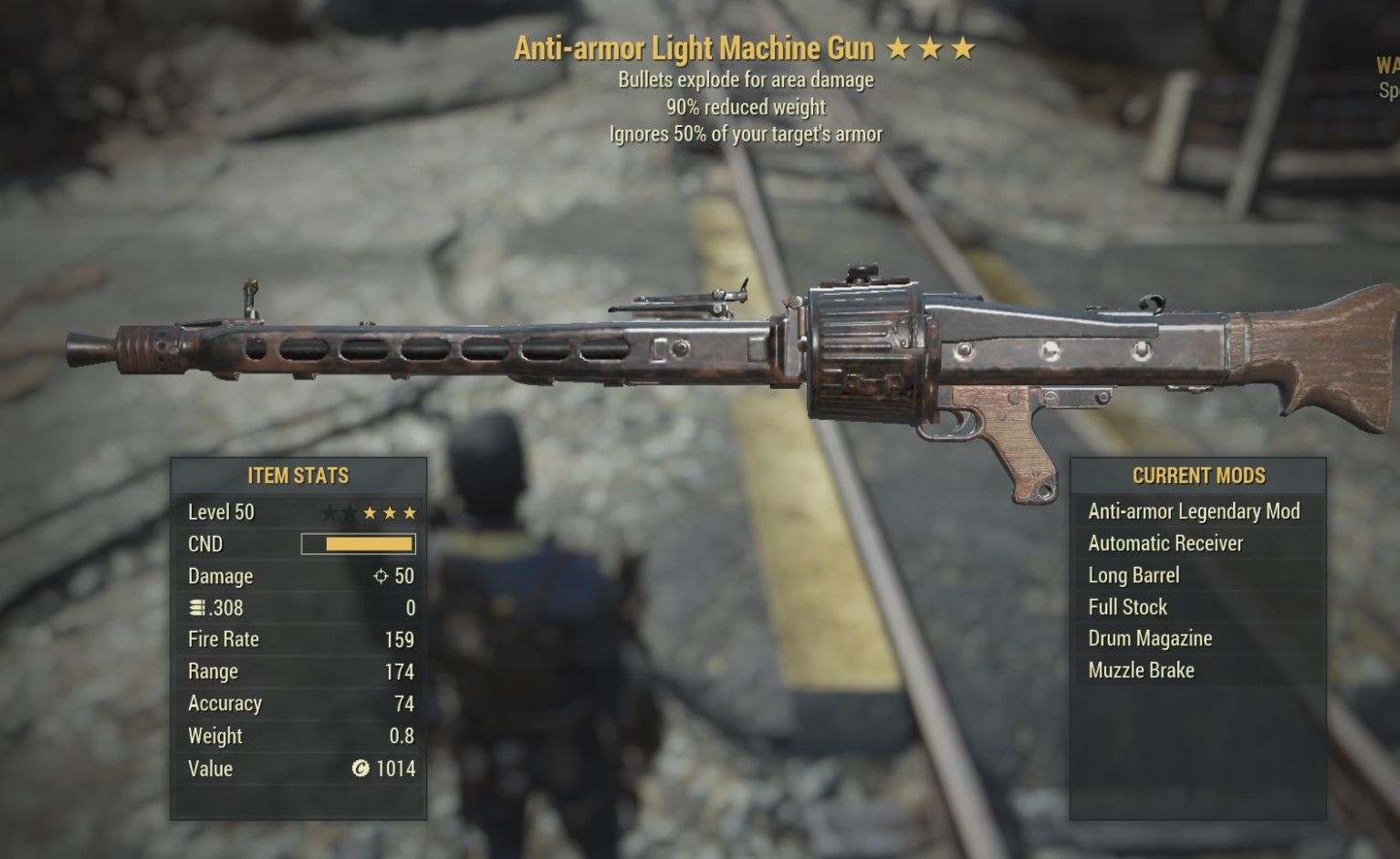 Buy Anti-armor Explosive Light Mac in FALLOUT 76 Items - Offer #2421959497