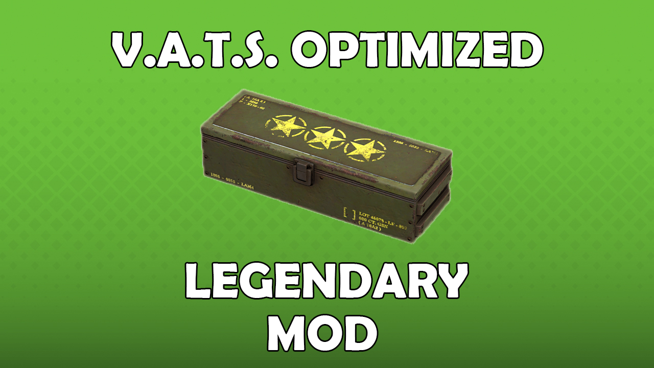 Buy [XBOX] VATS Optimized Legendar in FALLOUT 76 Items - Offer #257380735