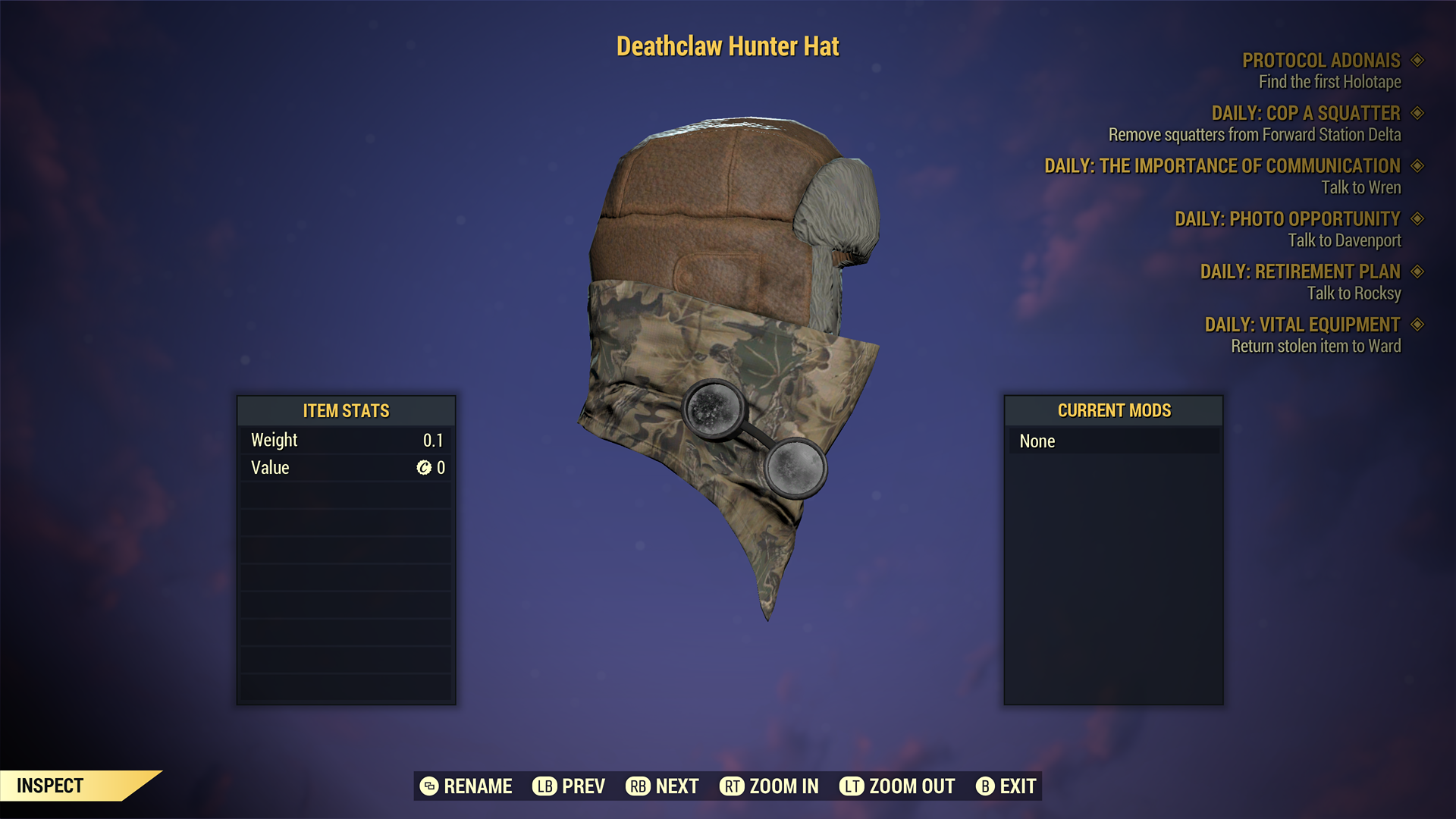 Buy [XBOX] Deathclaw Hunter Outfit in FALLOUT 76 Items - Offer #2430699311