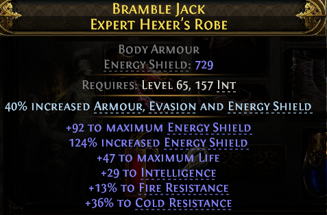 Hexer Robe Unique Buy RARE EXPERT HEXER'S ROBE FOR W in PATH OF EXILE 2 Items - Offer ...