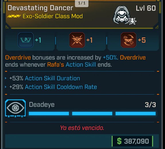 Buy [60 lvl] Devastating Dancer | in BORDERLANDS 4 Items - Offer ...