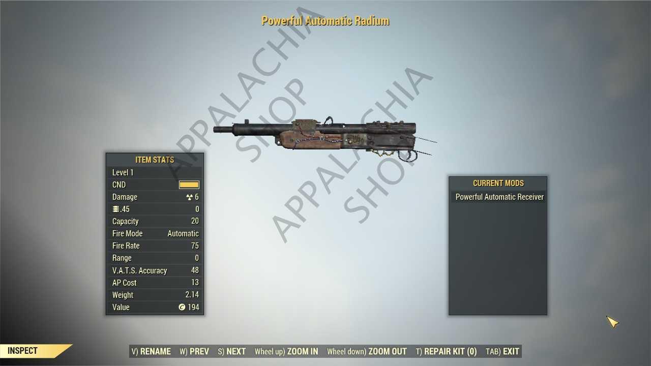 Buy Radium rifle [1 lvl][particle in FALLOUT 76 Items - Offer #2610757831