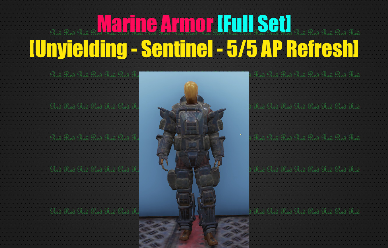 Buy Marine Armor [Full Set][Unyiel in FALLOUT 76 Items Offer 241215270