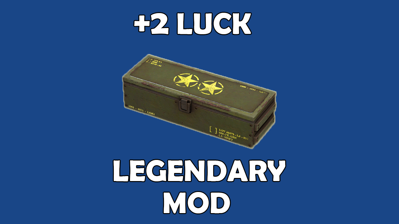 Buy [PS] Luck Legendary Mod (Armor in FALLOUT 76 Items - Offer #2629929855