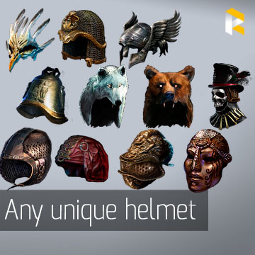 Уникальные шлемы пое
