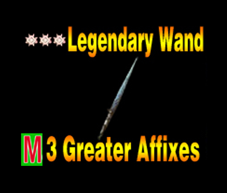 Buy (S4)925 Legendary Wands 3GA(13 in DIABLO 4 Items - Offer #2415737819