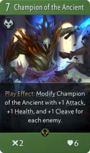 Champion of the Ancient